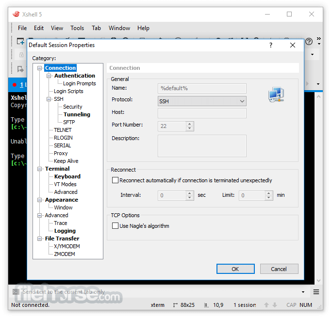 Xshell Free 8.0 Build 畫面截圖 3