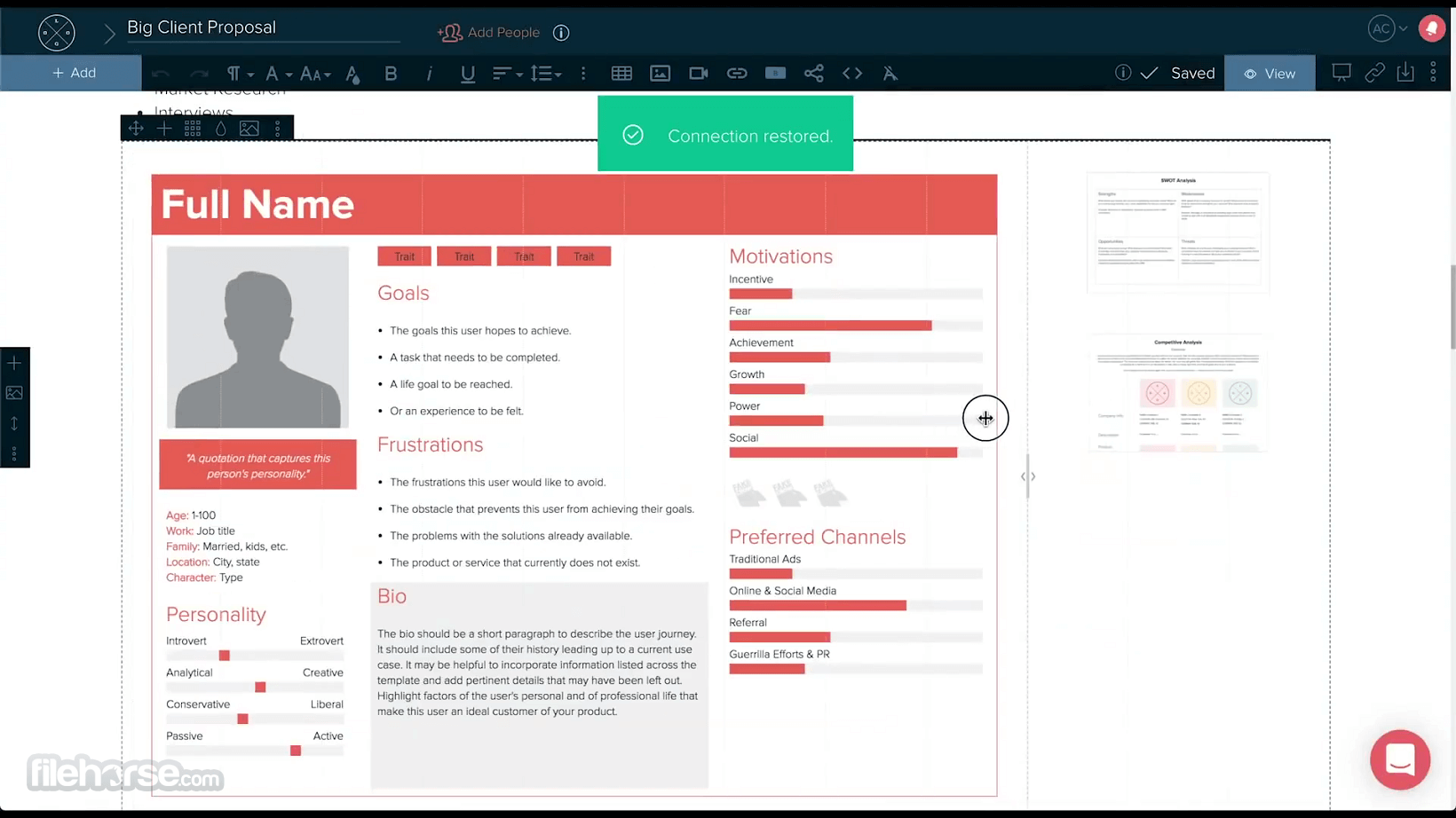 Xtensio - A business communications platform 畫面截圖 1