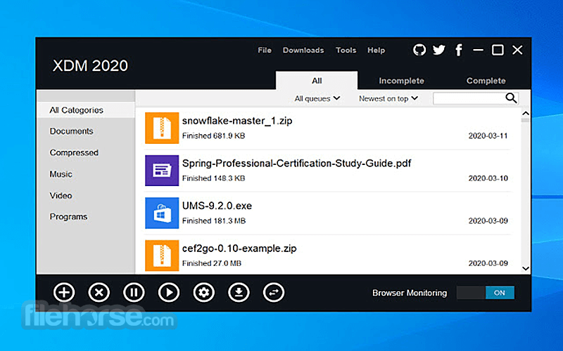 Xtreme Download Manager 畫面截圖 1